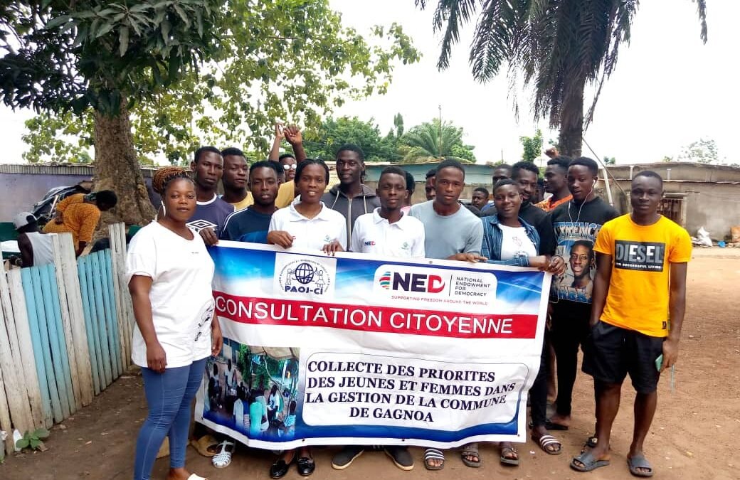 RENCONTRE CITOYENNE CANDIDATS -POPULATION DANS LA COMMUNE DE ZOUHAN HOUNIEN