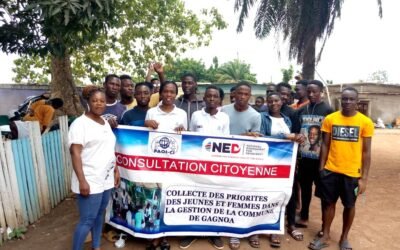 RENCONTRE CITOYENNE CANDIDATS -POPULATION DANS LA COMMUNE DE ZOUHAN HOUNIEN